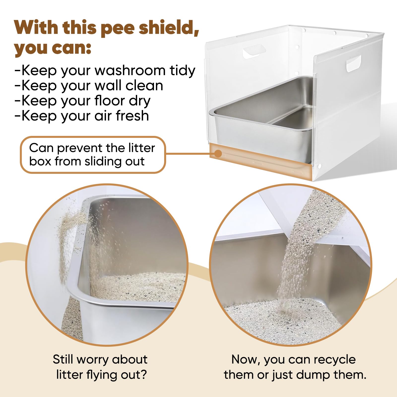 CHQZYX waterproof enclosure material for dry floors