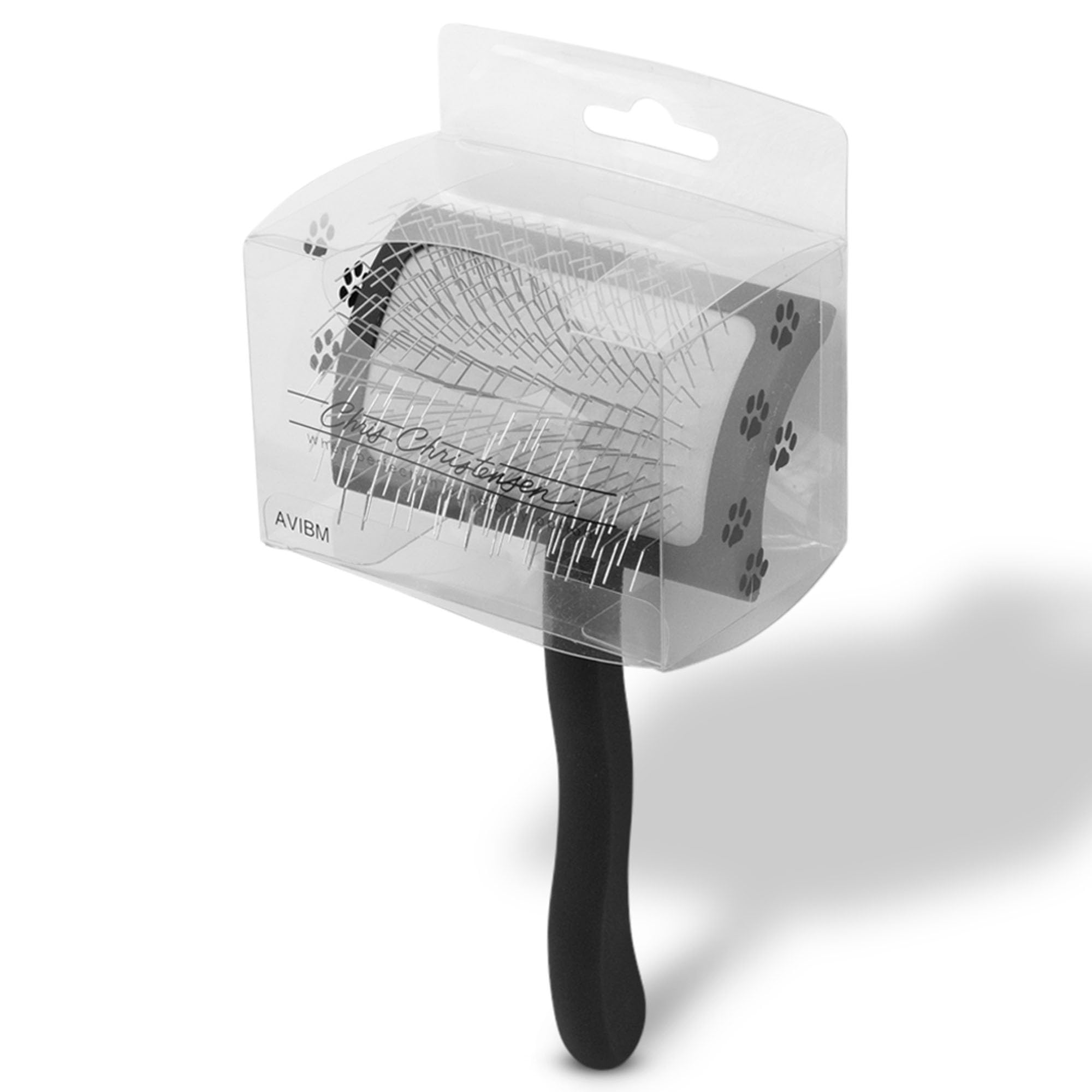Chris Christensen Big K Slicker Brush trusted by professionals for best-in-show grooming.