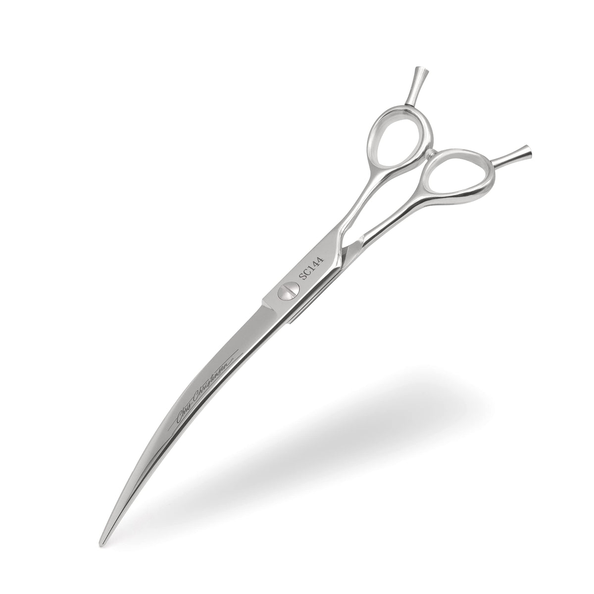 Chris Christensen Classic curved shear 7-5 for feet and face work delivers precise shaping.