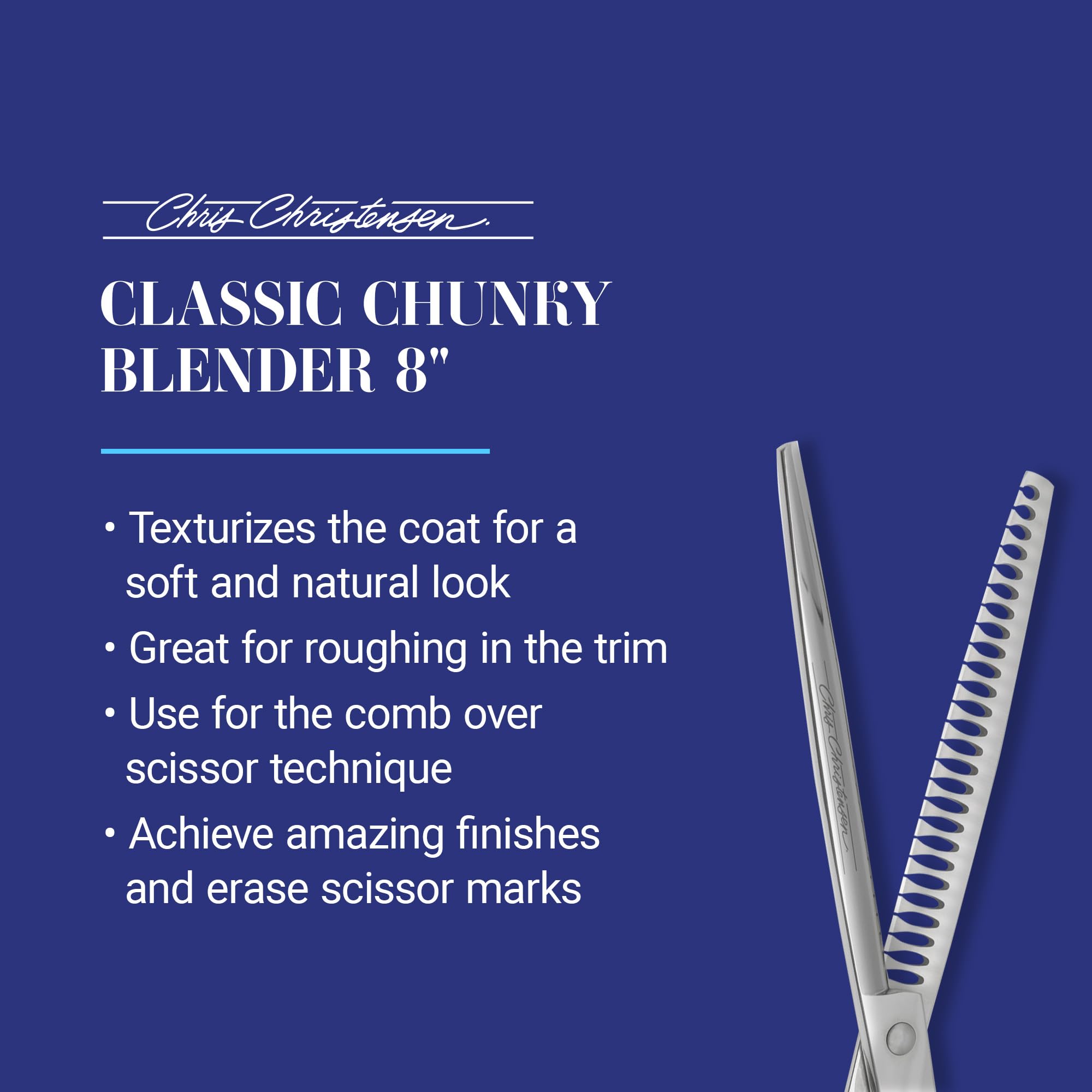 Chris Christensen Classic Series microfiber cloth included assists routine cleaning and maintenance