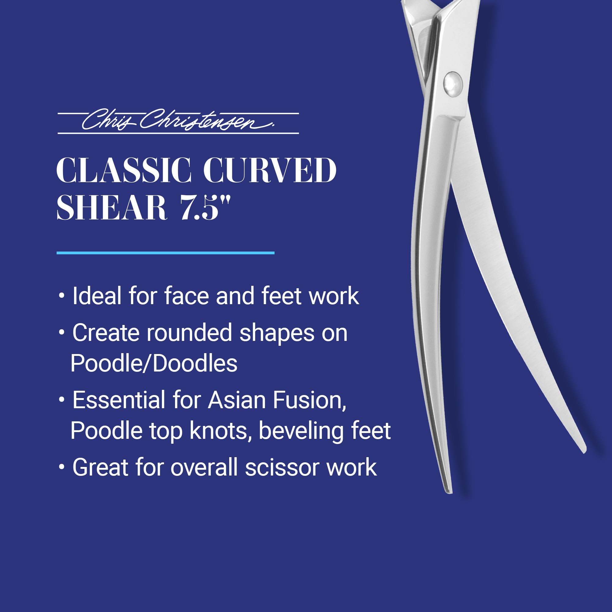 Chris Christensen Classic Series shear oil bottle supports easy upkeep and blade longevity