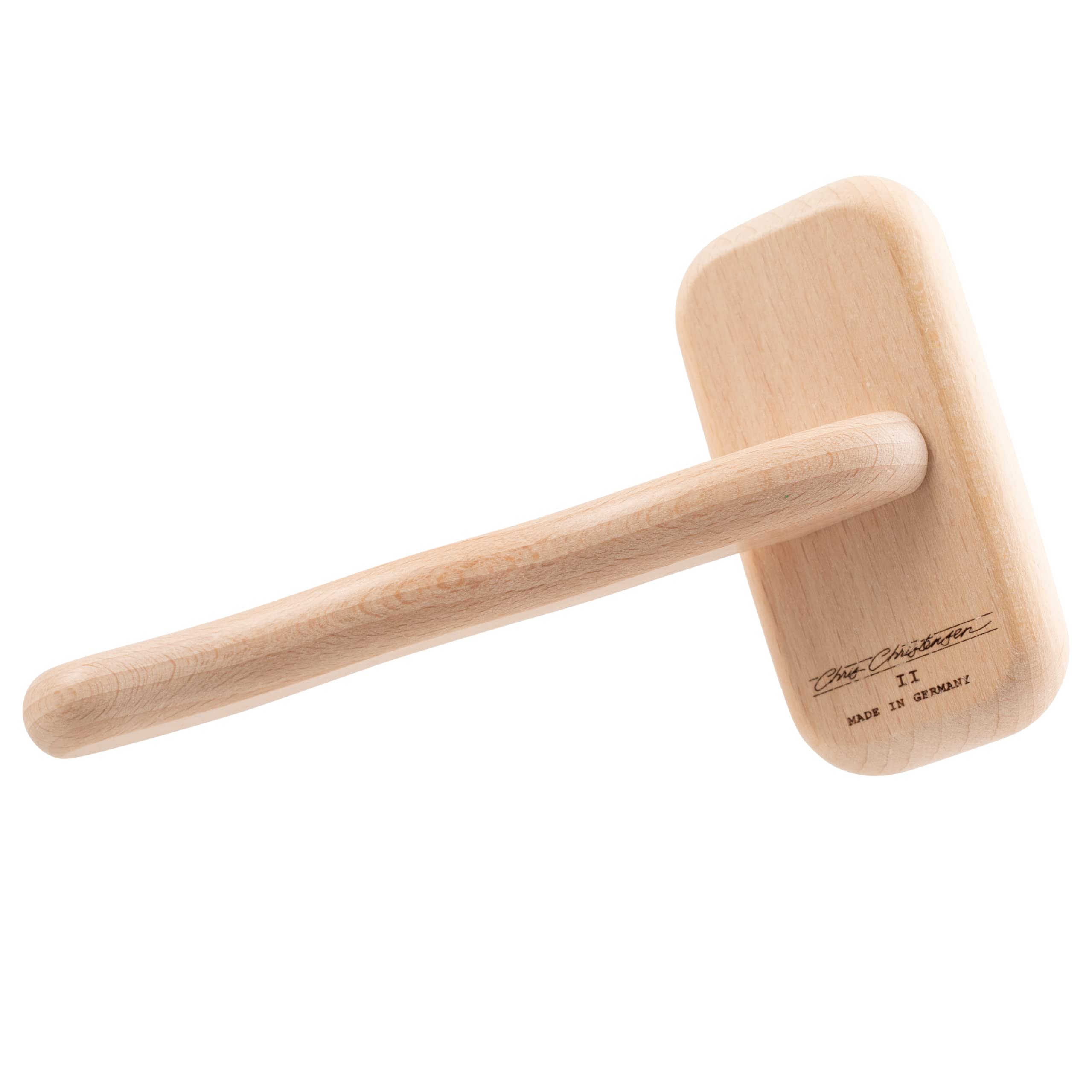 Chris Christensen Mark II Slicker Brush features ground polished tips for snag-free brushing.