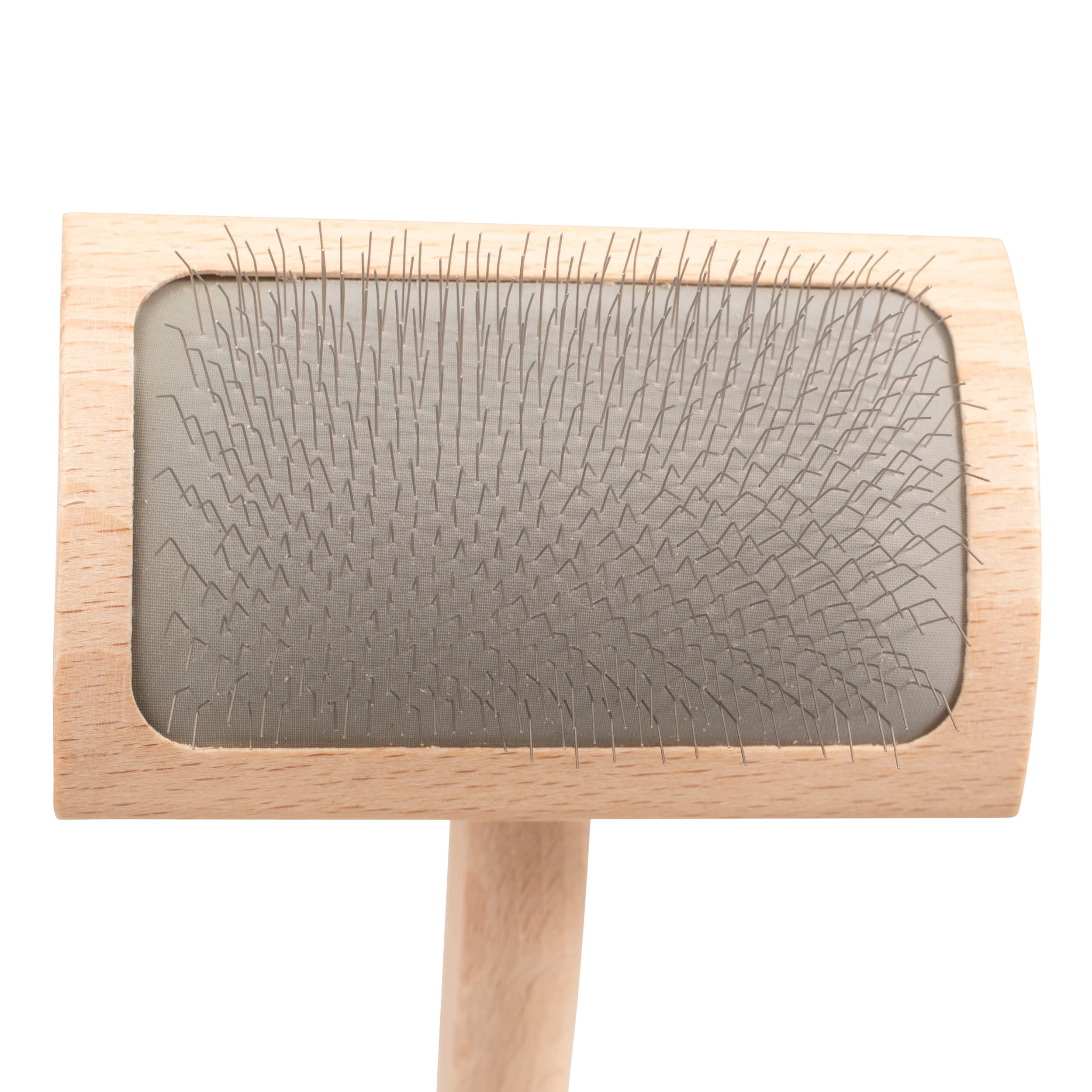Chris Christensen Mark VI curved slicker brush ergonomic handle reduces wrist strain