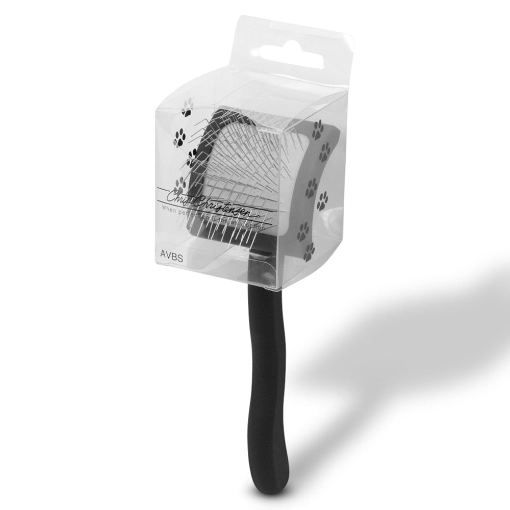 Chris Christensen Baby K Slicker Brush professional-grade tool for show-ready coats.