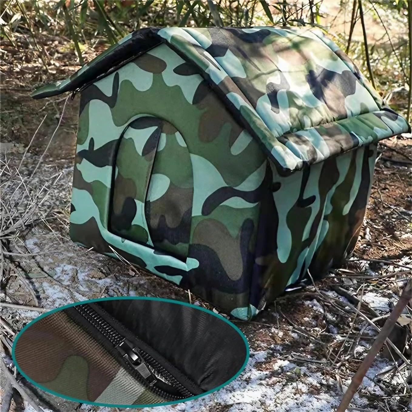 CHRIS GOOD Feral Cat House insulated interior keeps stray cats warm