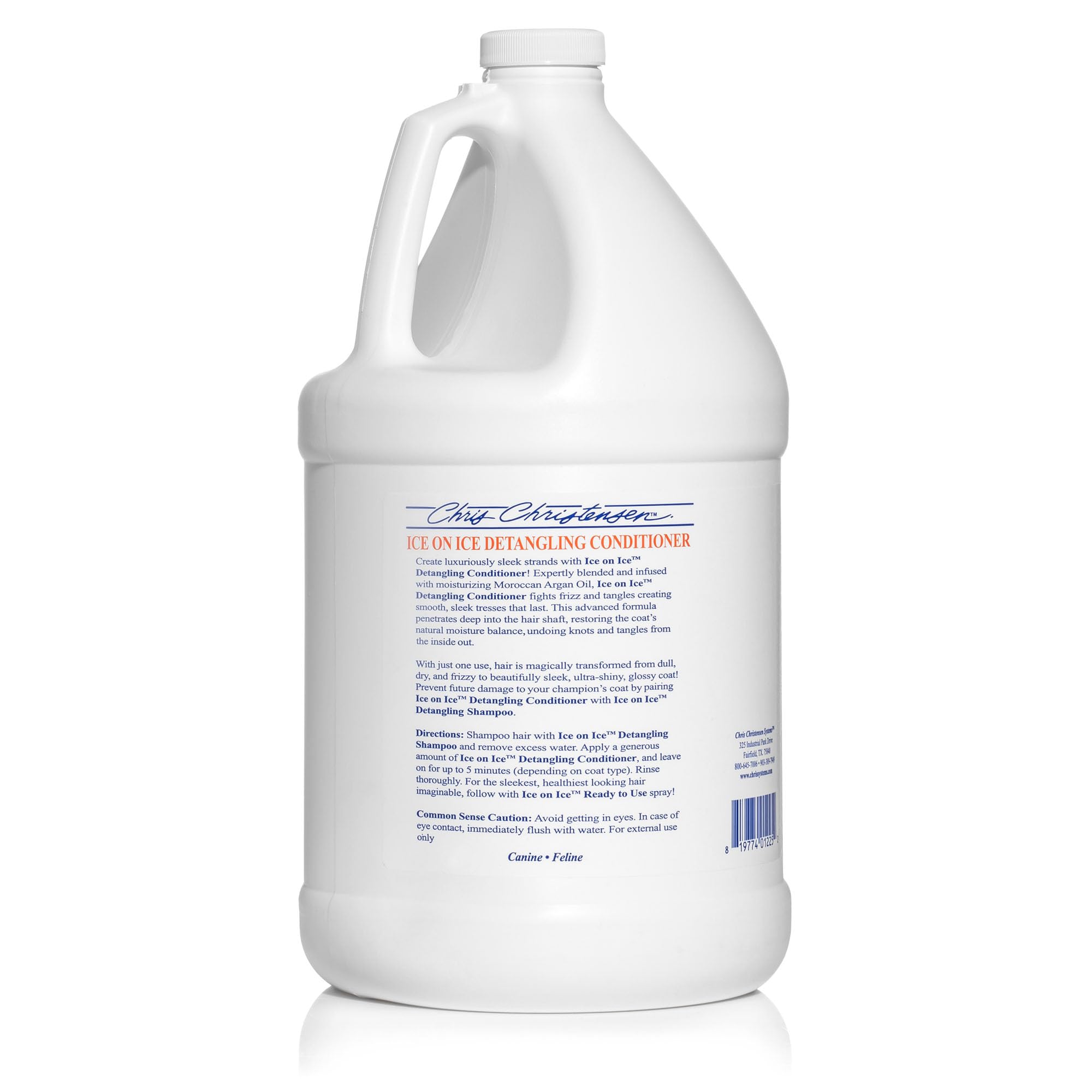 Made in USA label on Ice on Ice conditioner bottle for trusted quality