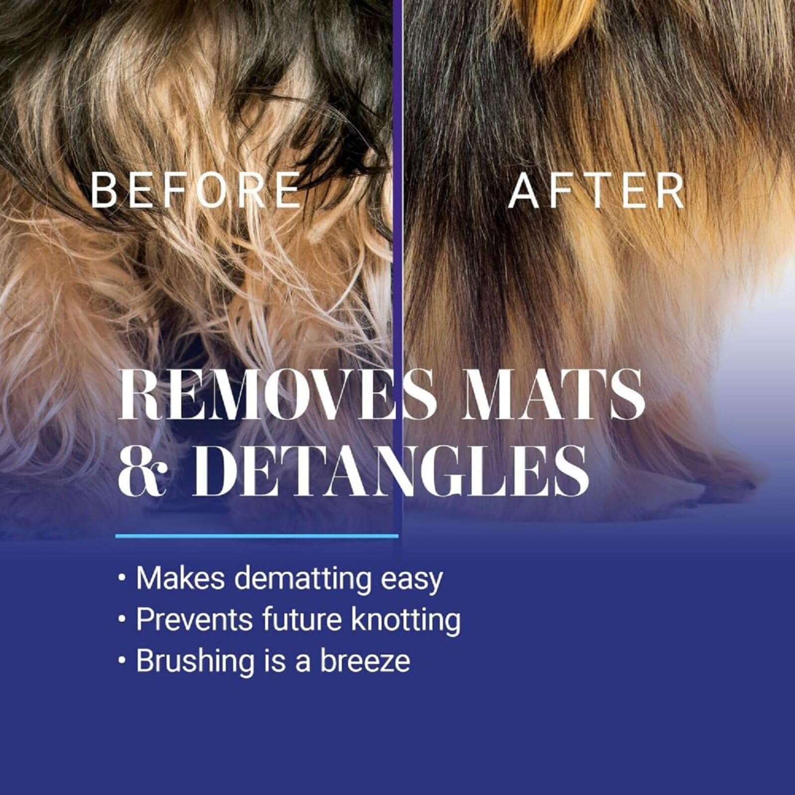 Ice on Ice coat protection spray shields fur from dirt and moisture.