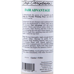 Chris Christensen Pro-line Fair Advantage delivers shiny, healthy-looking hair after wash.