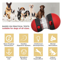 Chronanagese Dispensador de golosinas lento para perros facilita comer despacio