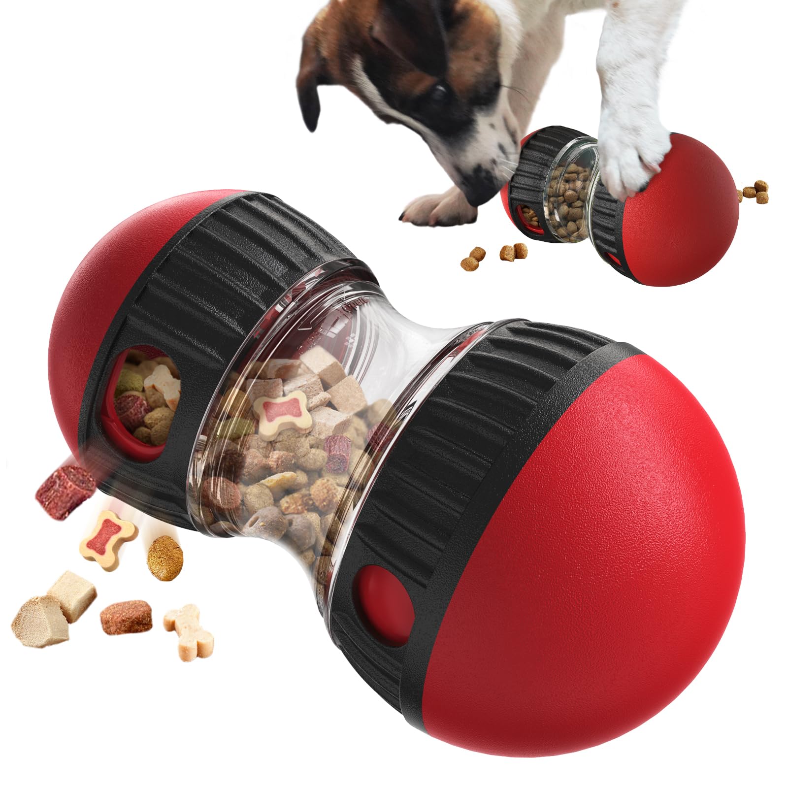 Chronanagese Juguete puzzle para perros con bolas rodantes mejora la concentración durante el juego