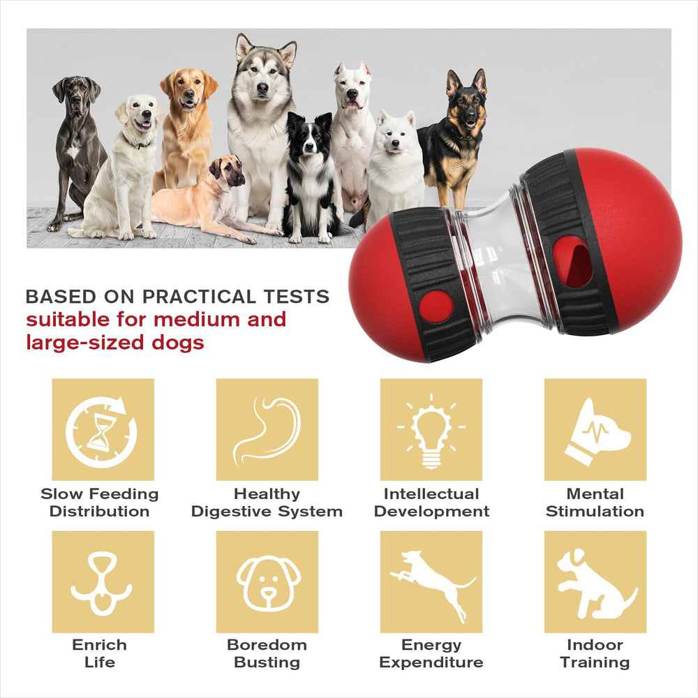 Chronanagese treat-dispensing-holes side-view — rewards and engages problem-solving