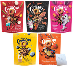 CHRONOS Crunchy Os peanut butter treats for dogs, ideal for training rewards.