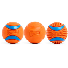 Chuckit Fetch Ball high-bounce action boosts energetic outdoor fetch sessions.