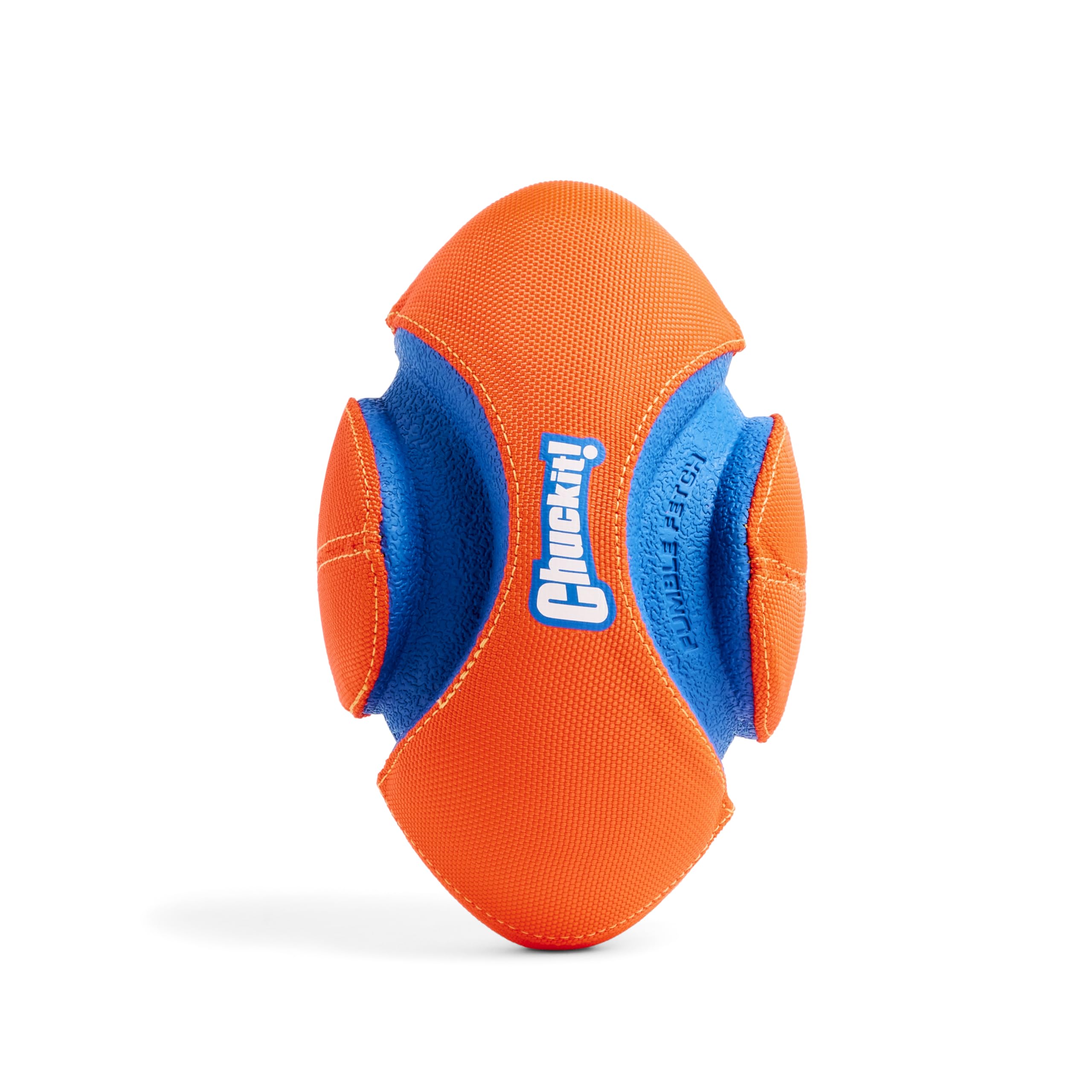 Chuckit! Fumble Fetch floats on water for pool and lake games.