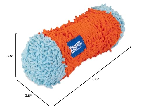 Chuckit! Tumble Bumper en colores brillantes facilita localizarlo durante el juego.
