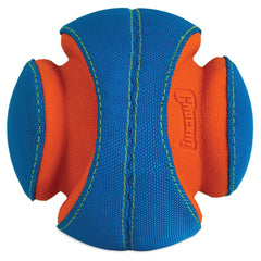 ChuckIt Kick Fetch small deep-ridges view for easy pickup.