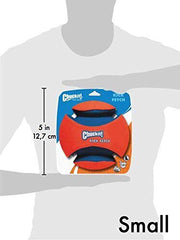 Chuckit Kick Fetch Ball small deep-grooves offer secure grip
