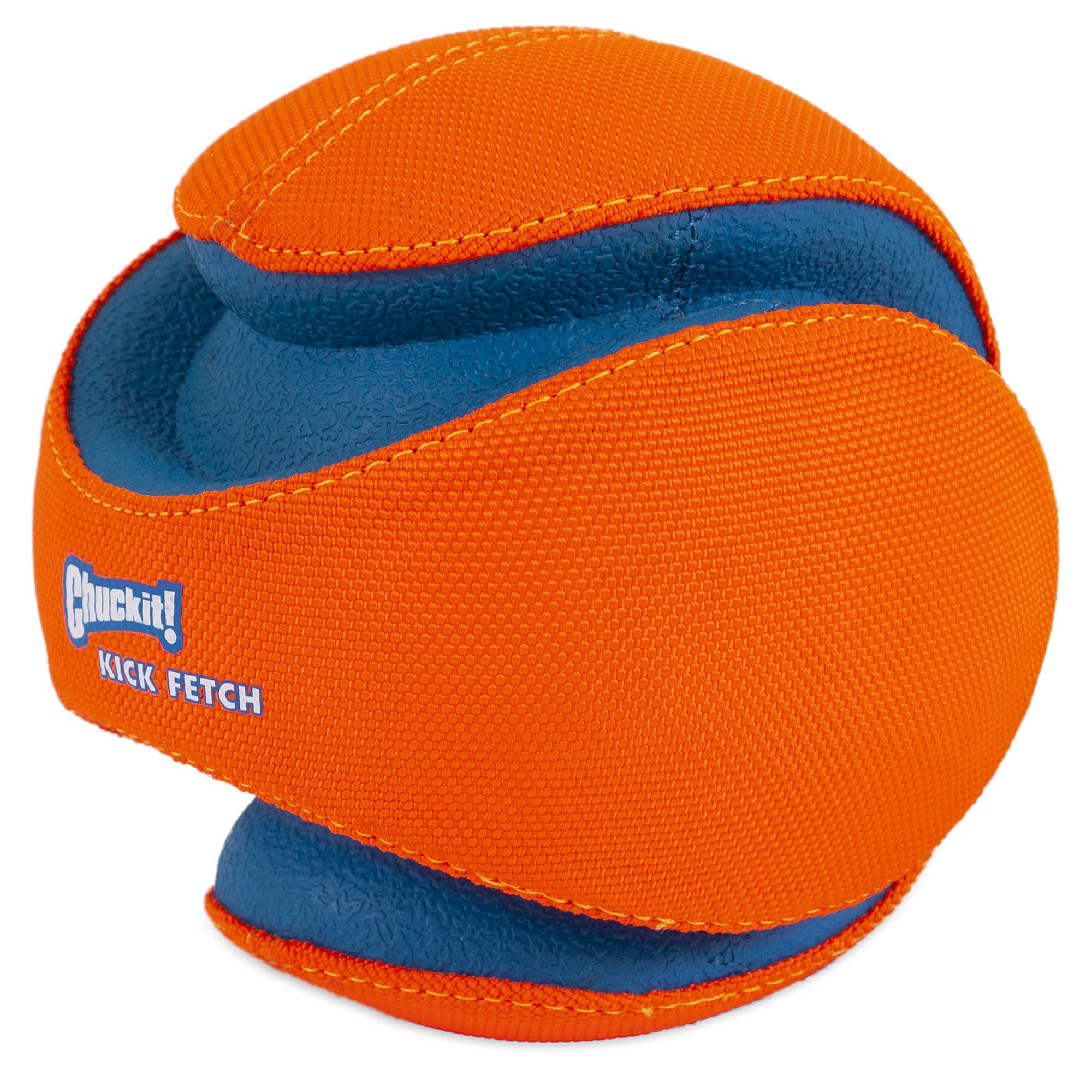Chuckit Kick Fetch Ball small easy-pick-up ridged surface