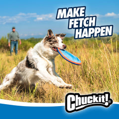 Chuckit! Max Glow Paraflight-disc flotando en agua para perros