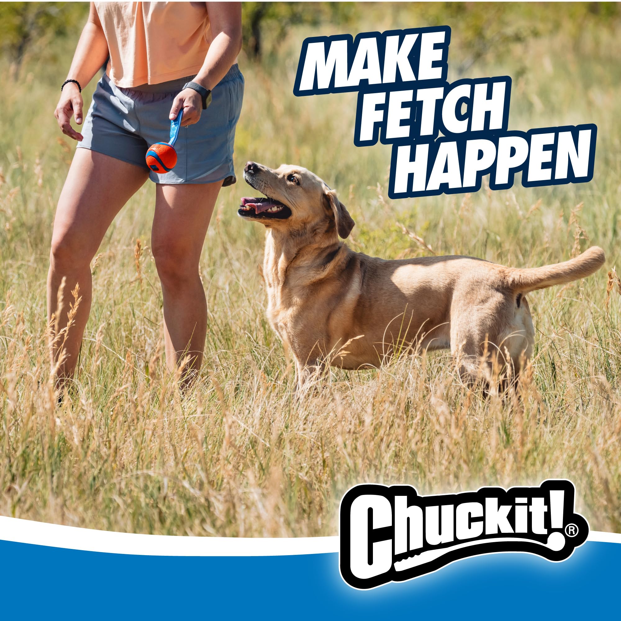 Chuckit Ultra Tug 2-5 inch diameter designed for safe carry