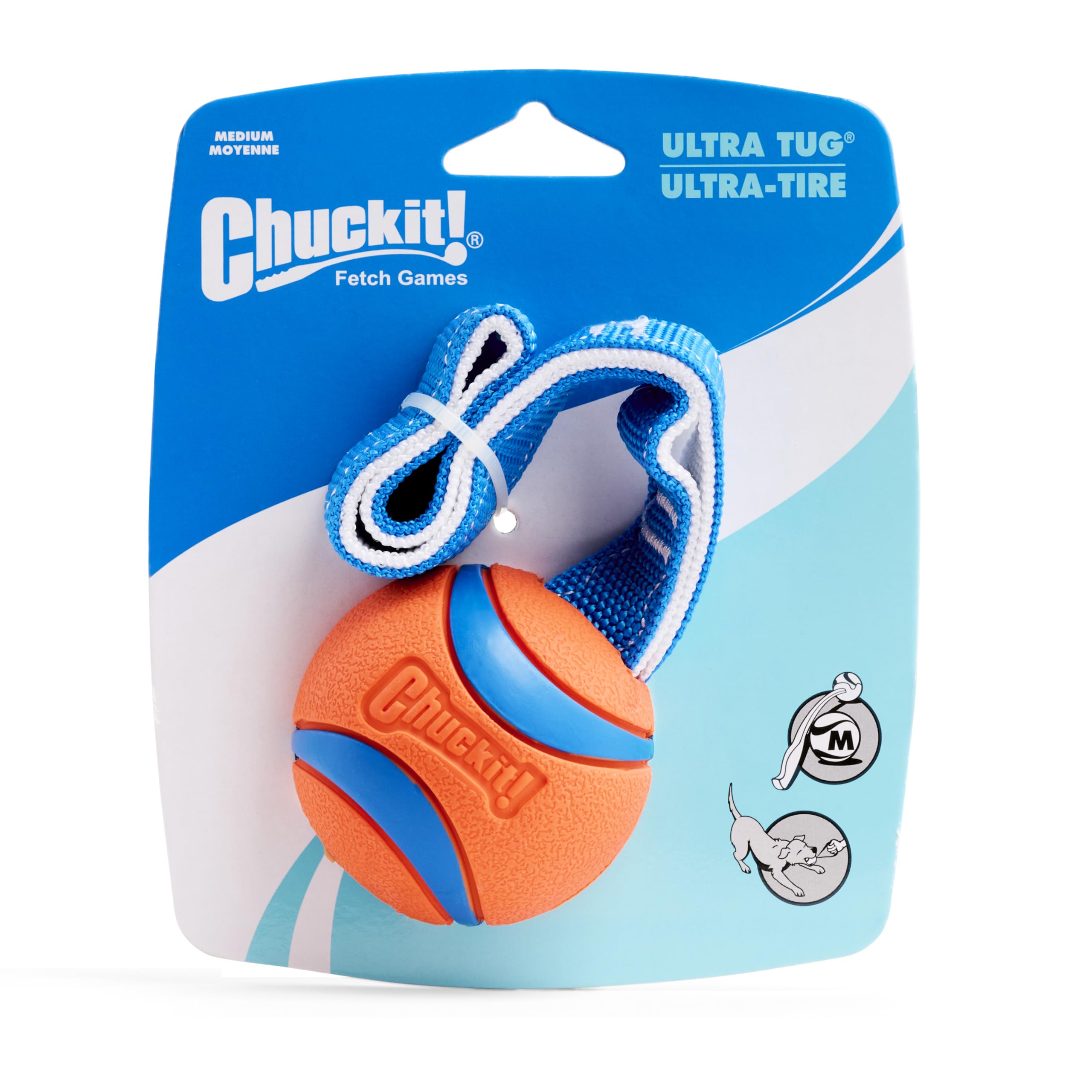 Chuckit Ultra Tug ideal for park or yard play with dogs