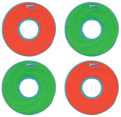 Chuckit Zipflight Amphibious Ring air flight view for long range fetch and visibility