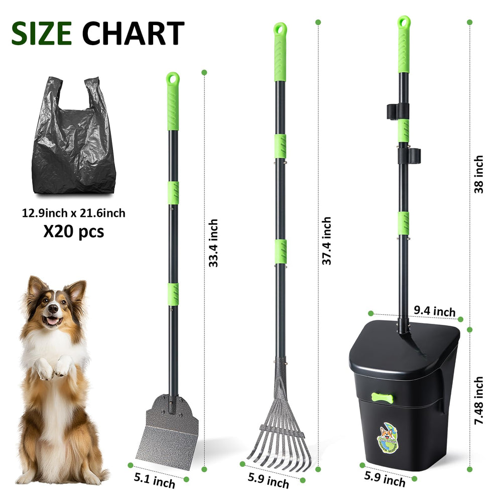 CHUICHUIHU portable cleanup kit ideal for walks and travel