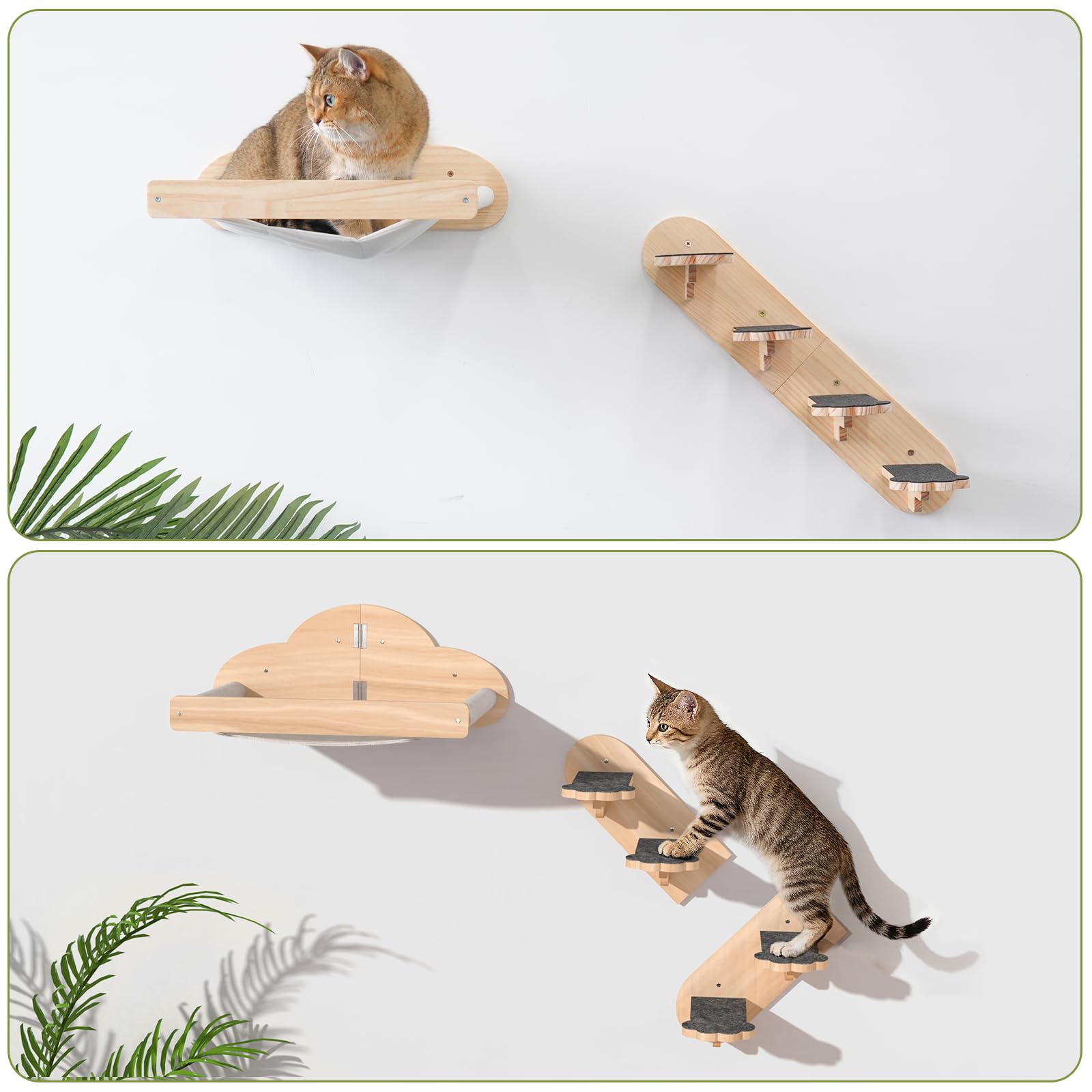Chuiendi wall-mounted unit creates a roomy sleep space for lounging.