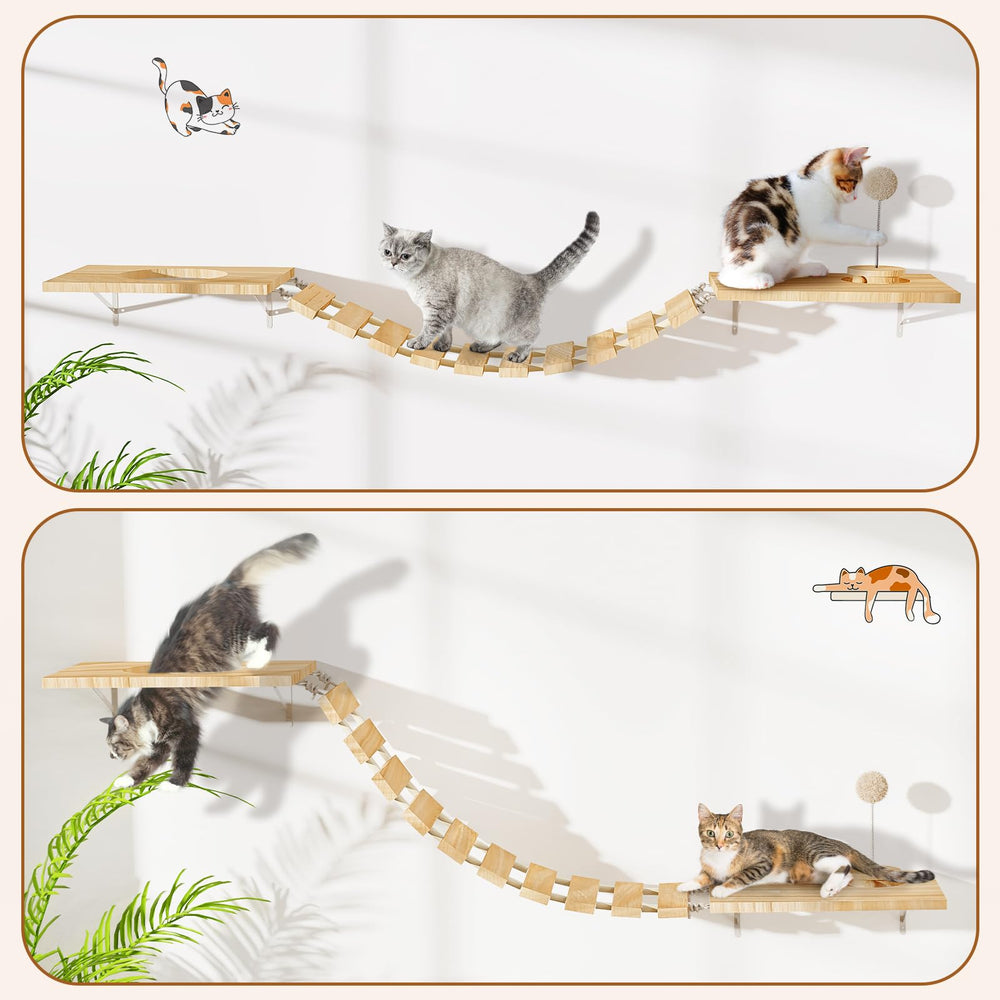 Chuiendi Cat Wall Hammock sisal edges emphasize rewarding scratching and edge protection.