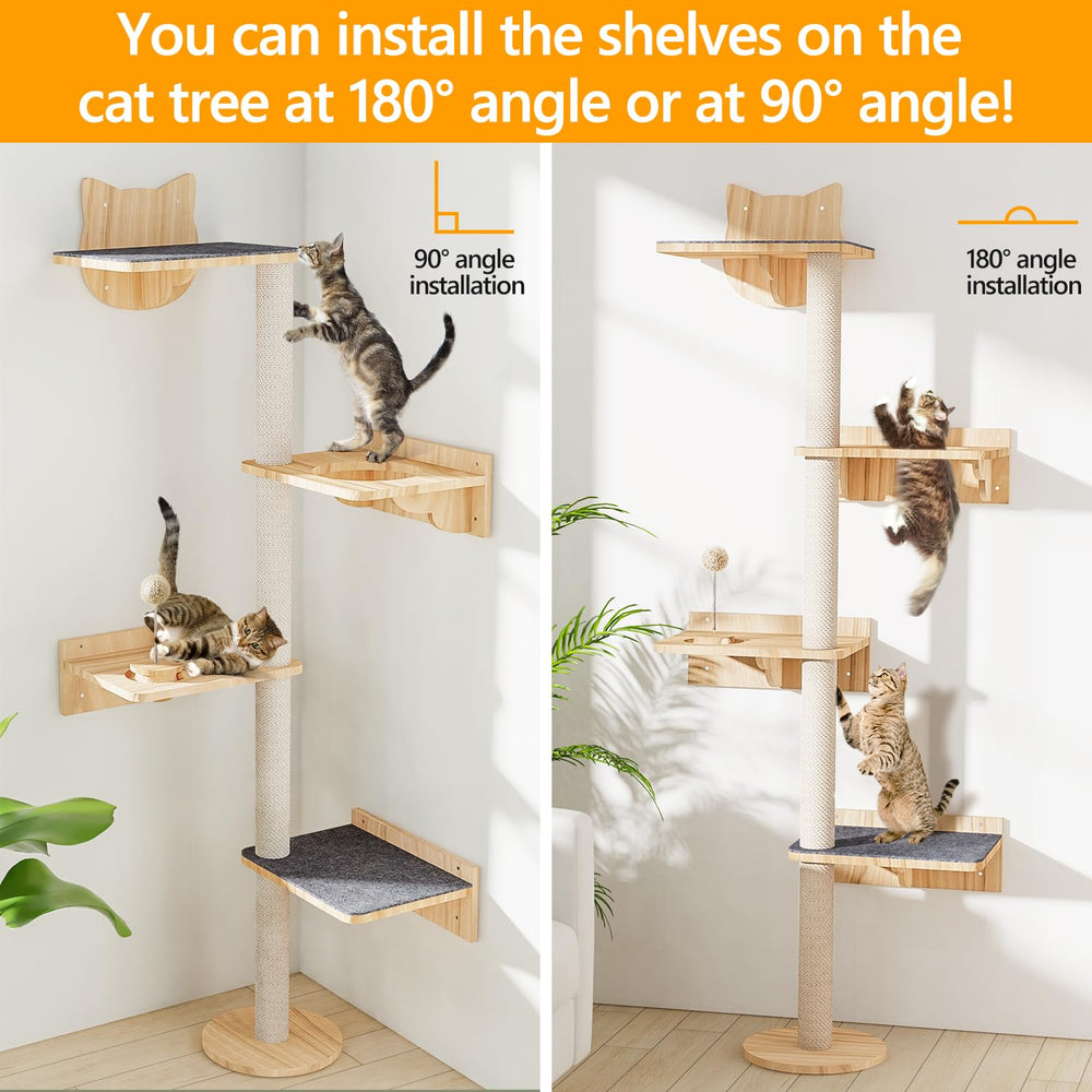 Chuiendi wall mount assembly guide shows quick, tool friendly setup