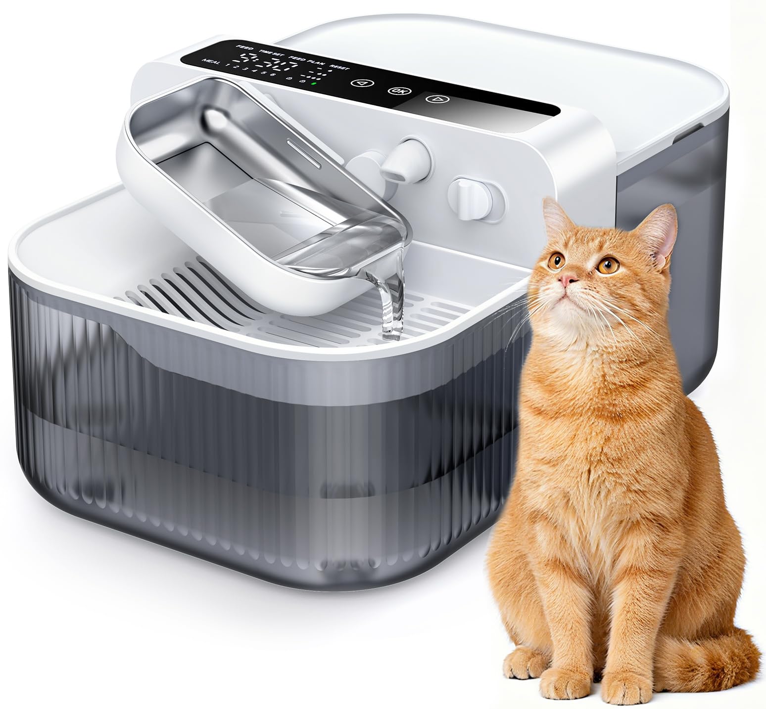 Chumajor white compact fountain blends with home décor while delivering reliable hydration.