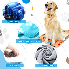 Chumia dog-cat-use blanket as bed cover or quilt for pets