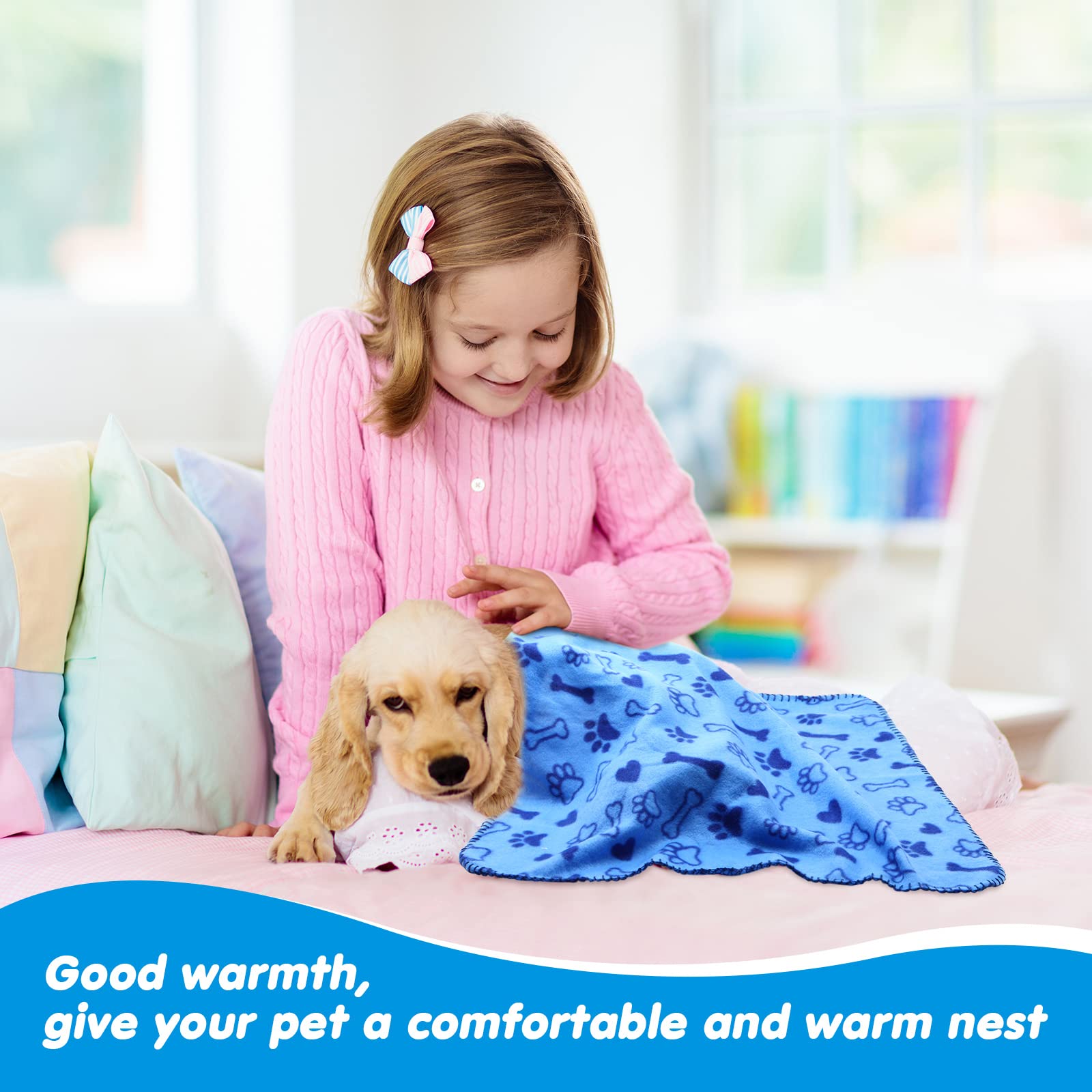 Chumia machine-washable blanket makes cleanup easy