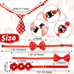 Chumia adjustable dog ties 20-42 cm provide a comfortable fit for celebrations.