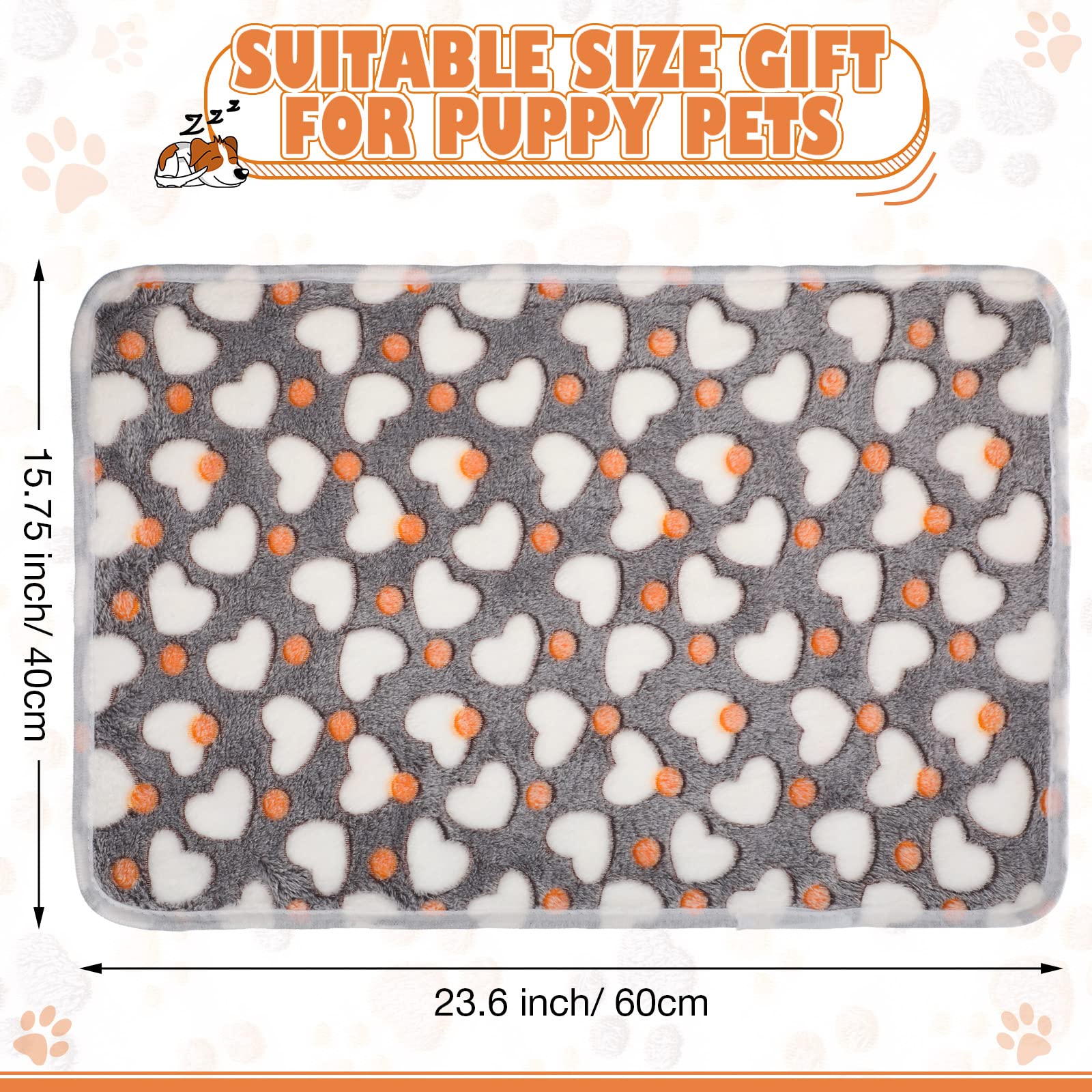 Chumia dog blanket paw-pattern provides cozy warmth for dogs during snuggle time.