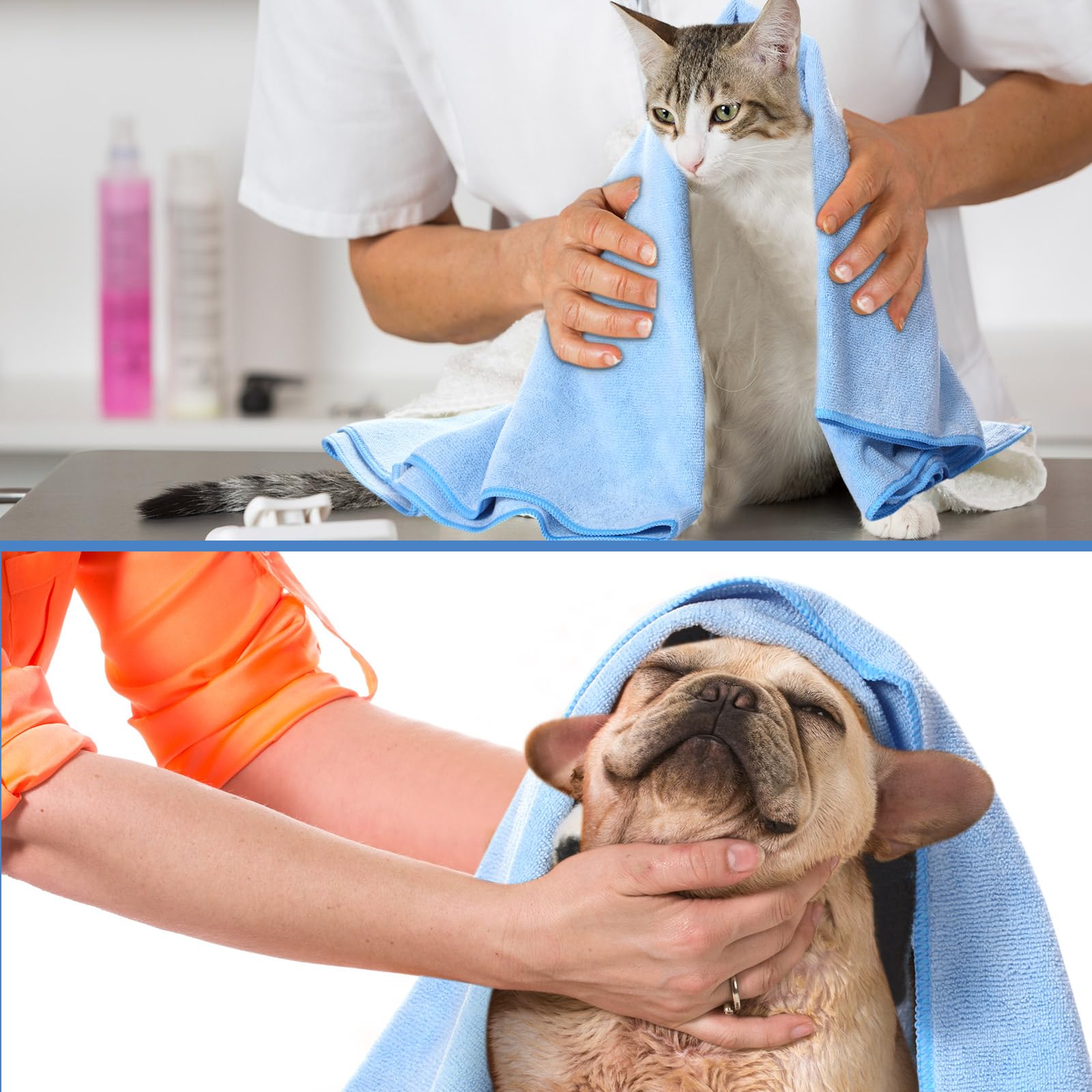 Chumia dog towel-car-use convenient on-the-go pet drying after adventures.