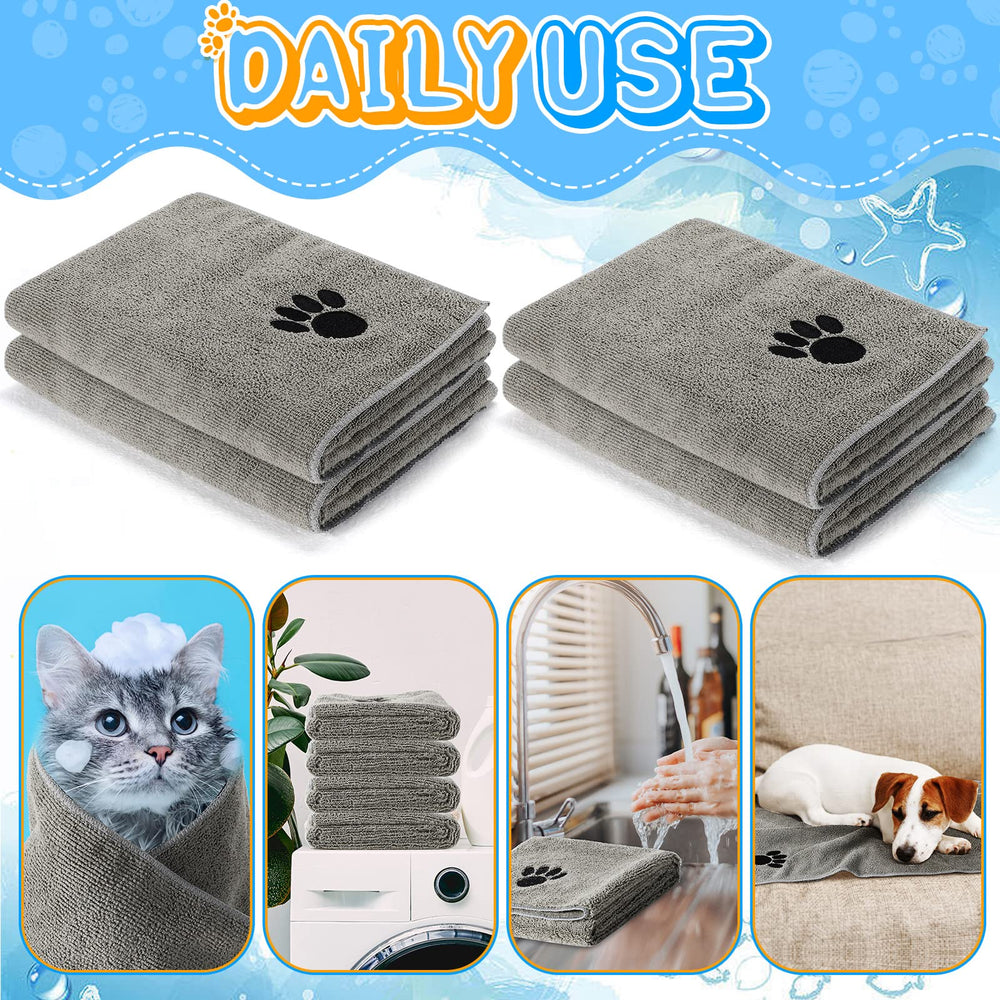Chumia dog towels for cat use also handle kittens and other small pets