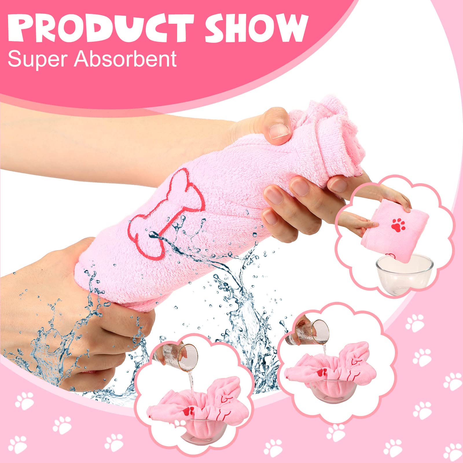 Chumia pink towel shows soft skin-friendly microfiber ideal for cozy drying after baths.