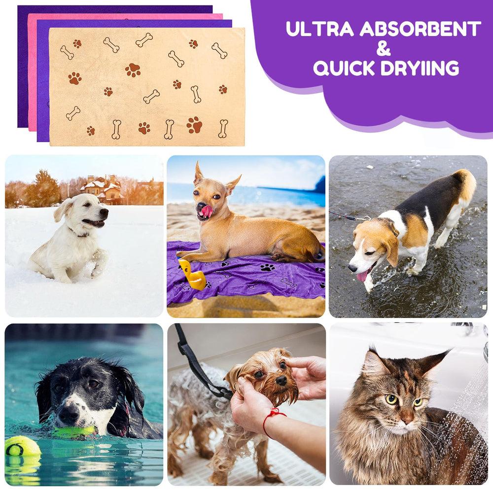Chumia dog towels offer a soft, skin-friendly touch for pets.