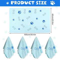 Chumia towels are washable and reusable, offering economical bath time.