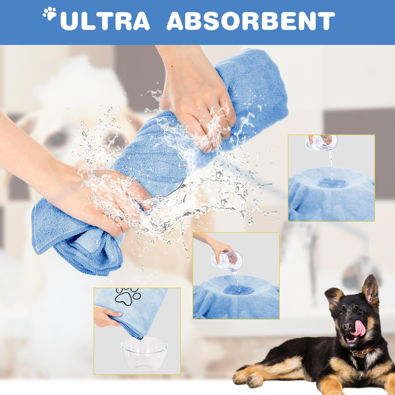 Chumia light-blue-towels complements home baths and car routines.