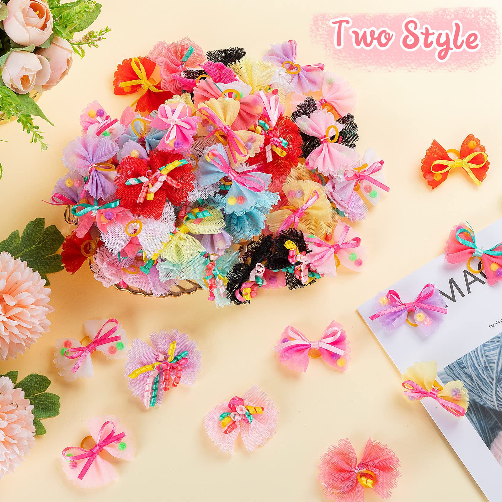 Chumia lightweight acrylic bows with rubber for gentle wear