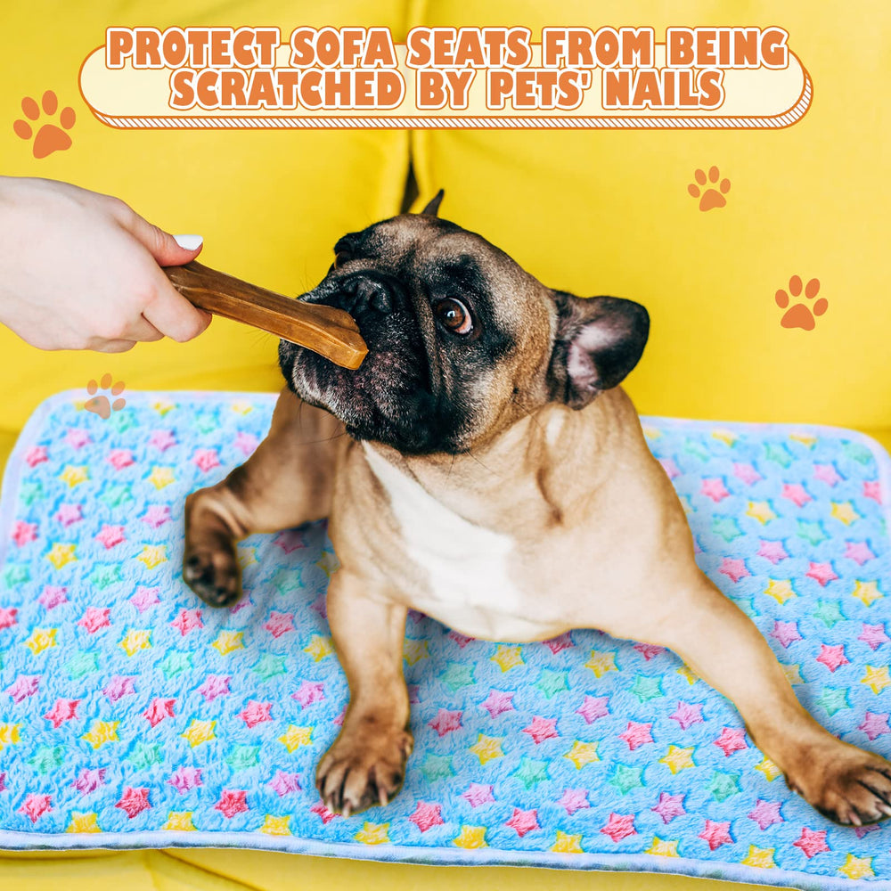 Chumia blanket dot-heart-design comforts pets with soft fabric during rest and nap.