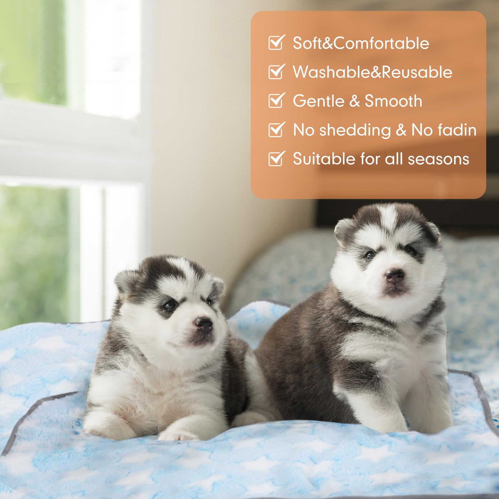 Chumia pet blanket on sofa showing furniture protection and comfort