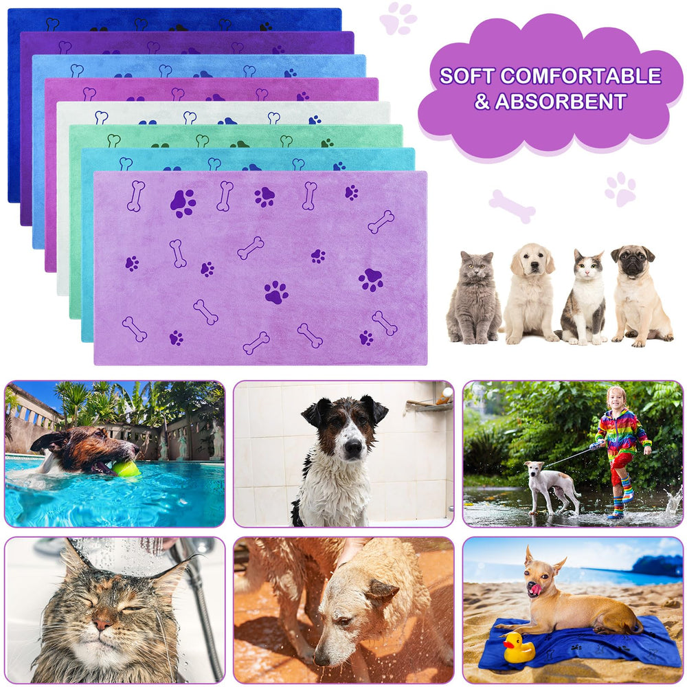 Chumia soft-touch pet drying towel wrap provides gentle comfort and protects surfaces.