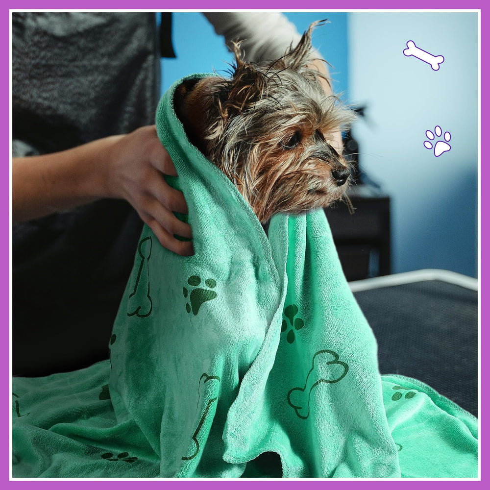 Chumia washable reusable pet towels ideal for home grooming
