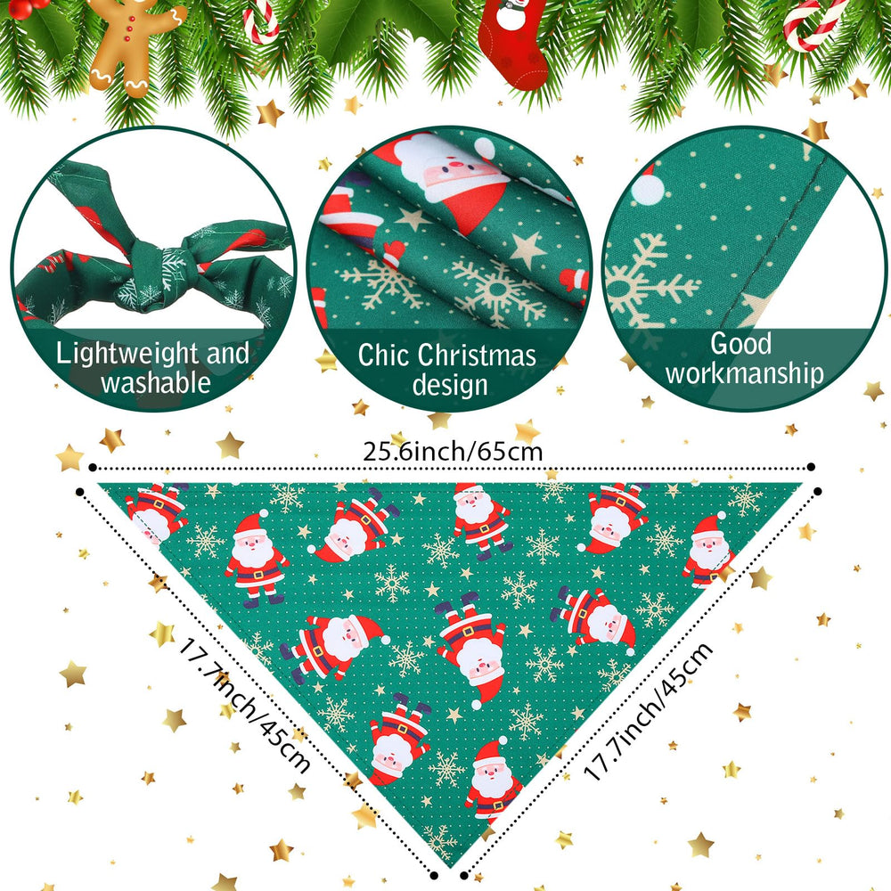 Chunful 65x45 cm dog bandana size reference for comfortable fit