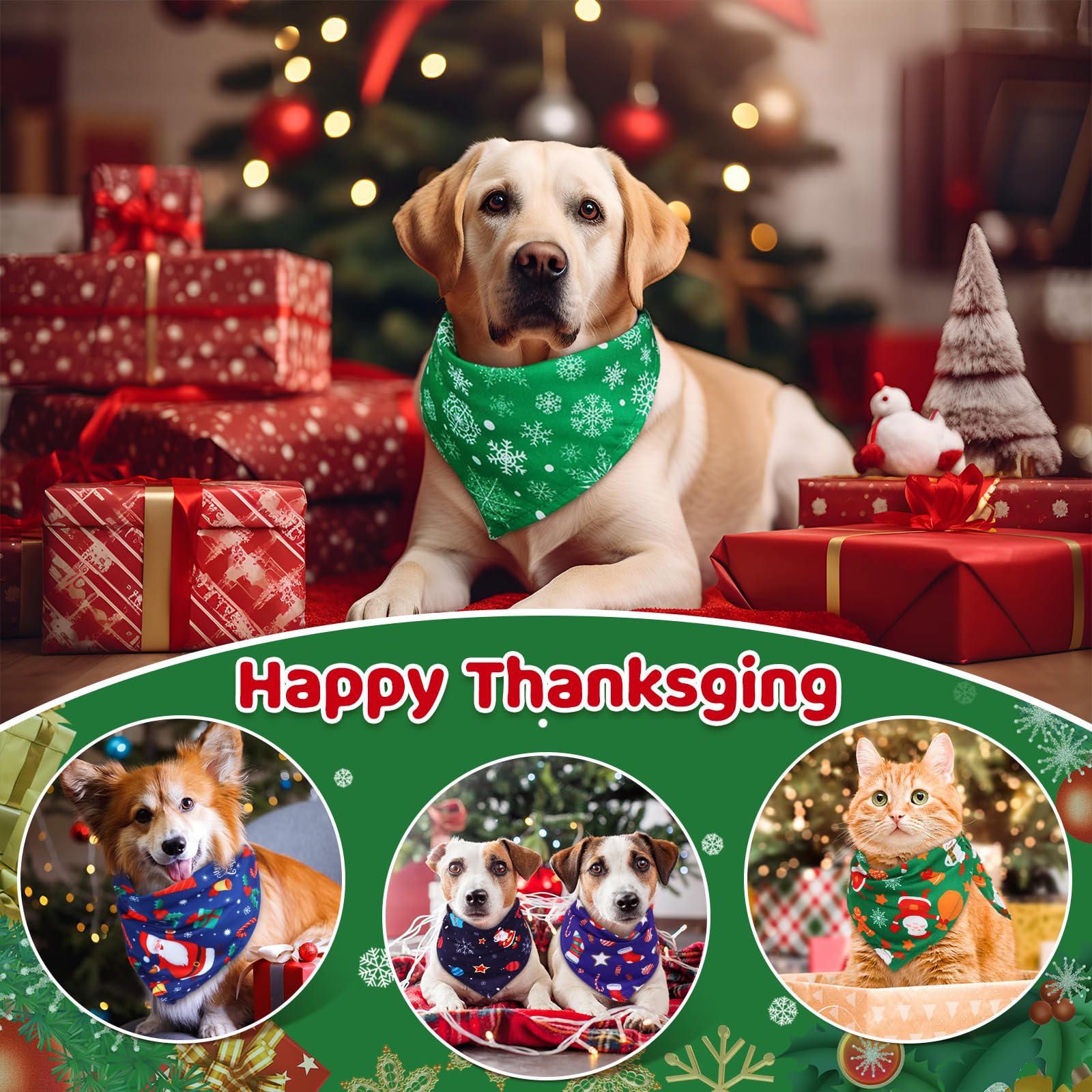Chunful soft polyester dog bandana fabric for breathable wear