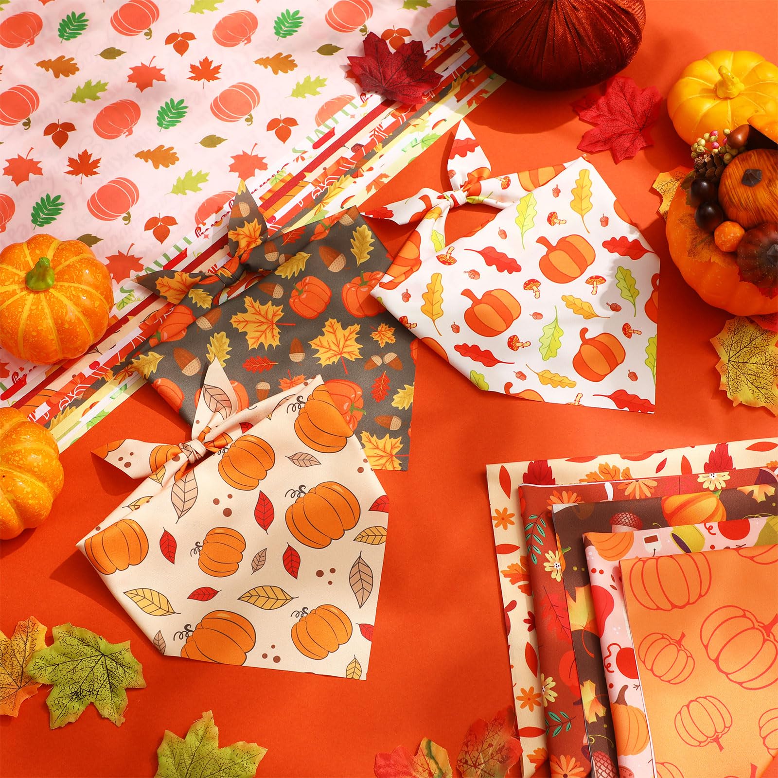 Chunful fall fashion at pumpkin patch photos with vibrant prints