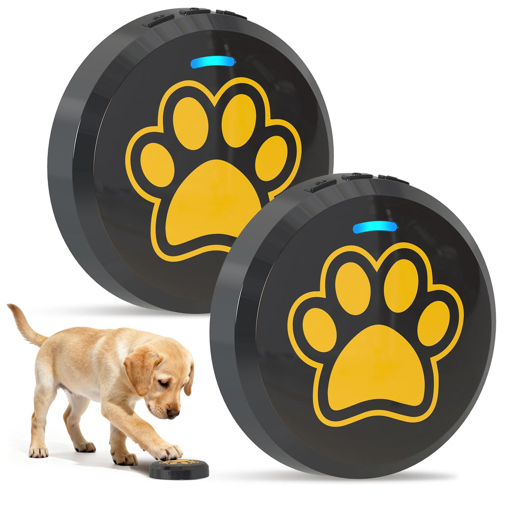 ChunHee dog bells package shows ready-to-use setup for potty training.